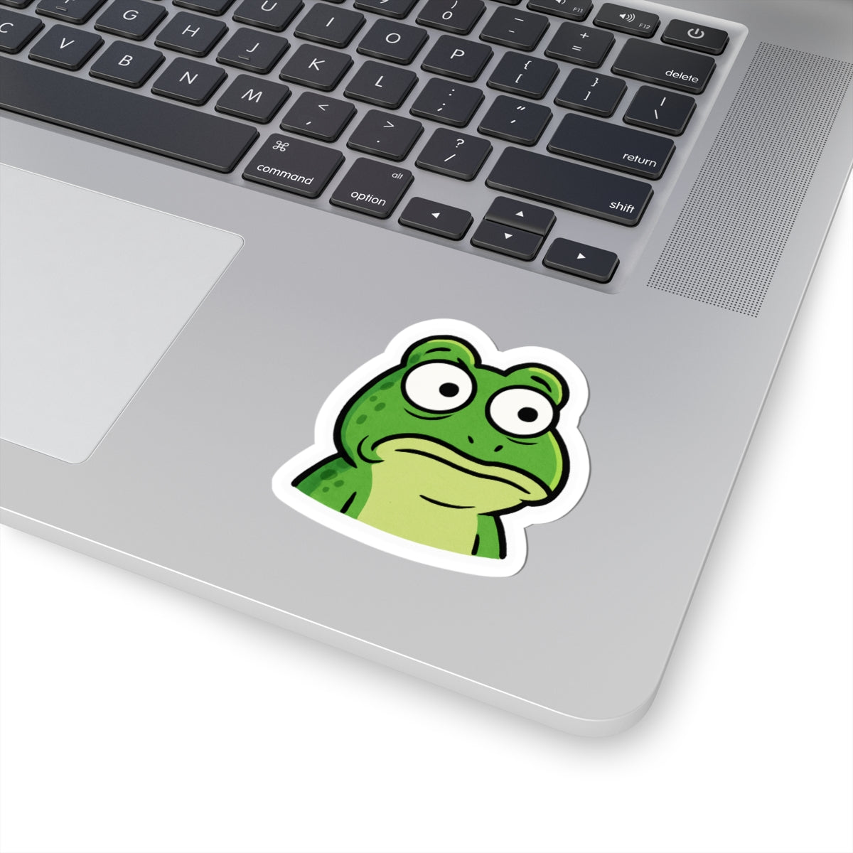 Whimsical Frog Stickers for Laptops, Water Bottles, and Decor, Cute Frog Design for Gifts, Kids, and Nature Lovers