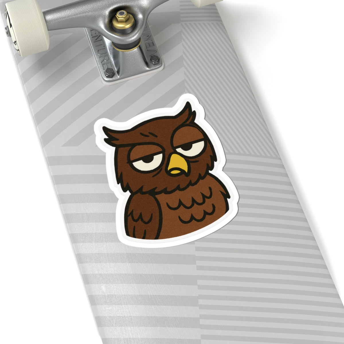 Quirky Owl Kiss-Cut Stickers | Fun Laptop Decals, Planner Accessories, Cute Gifts, Home Decor, Animal Lovers