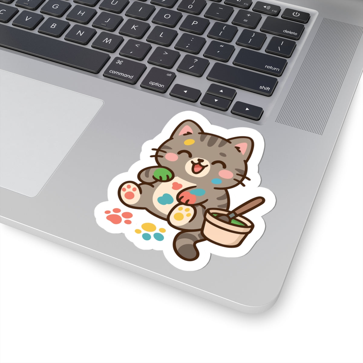 Selva Collection – Cute Chibi Cat Stickers 003 - Kiss-Cut Stickers - Playful Feline Decor for Pets Lovers, Scrapbooking, Journals, Laptop Accessories