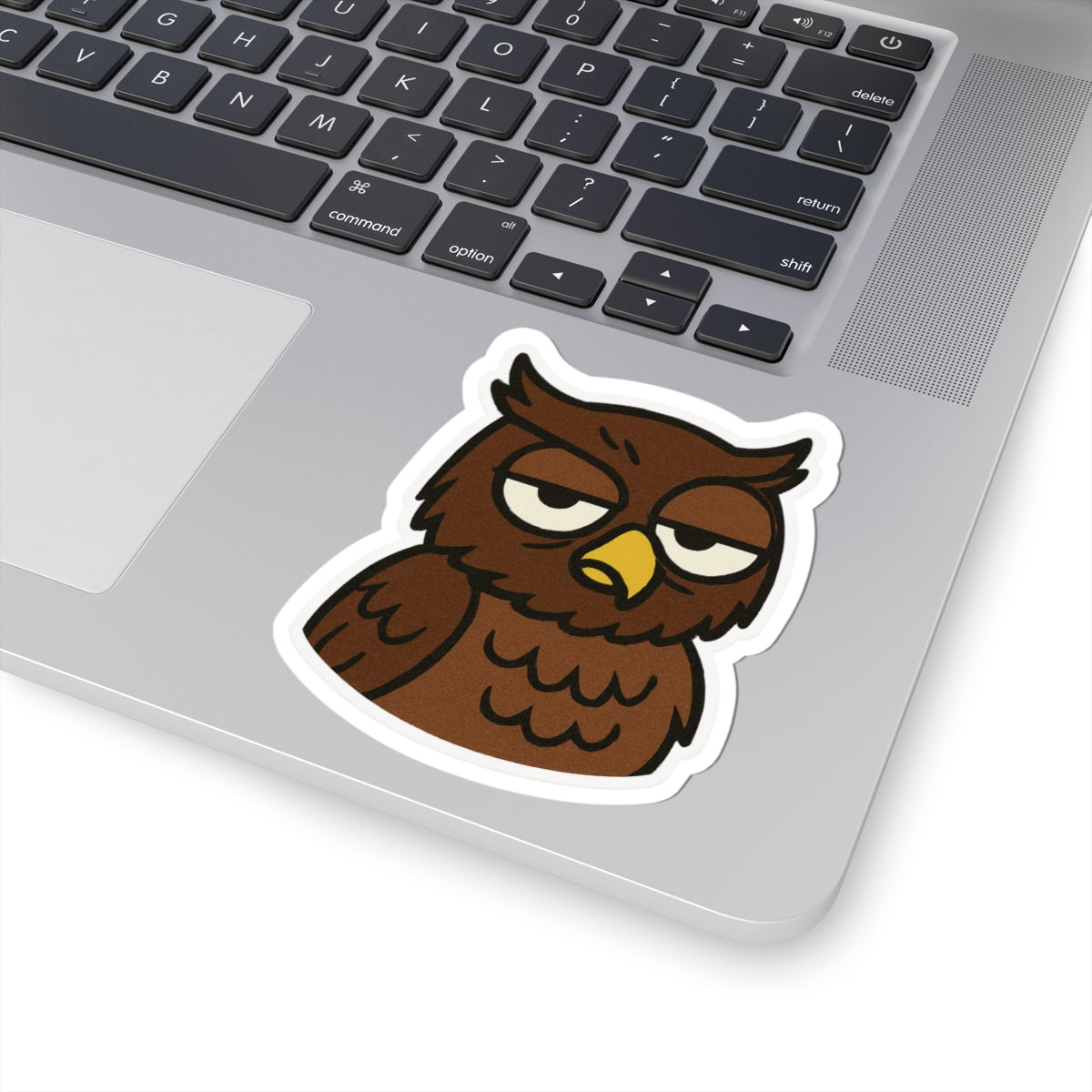 Quirky Owl Kiss-Cut Stickers | Fun Laptop Decals, Planner Accessories, Cute Gifts, Home Decor, Animal Lovers