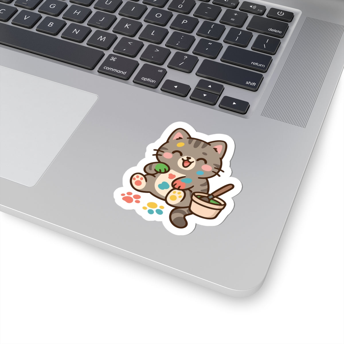 Selva Collection – Cute Chibi Cat Stickers 003 - Kiss-Cut Stickers - Playful Feline Decor for Pets Lovers, Scrapbooking, Journals, Laptop Accessories