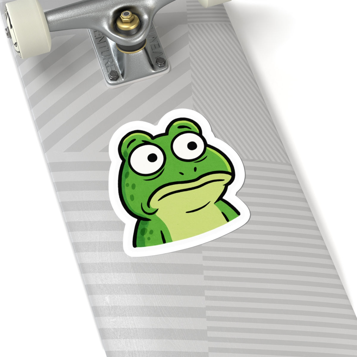 Whimsical Frog Stickers for Laptops, Water Bottles, and Decor, Cute Frog Design for Gifts, Kids, and Nature Lovers