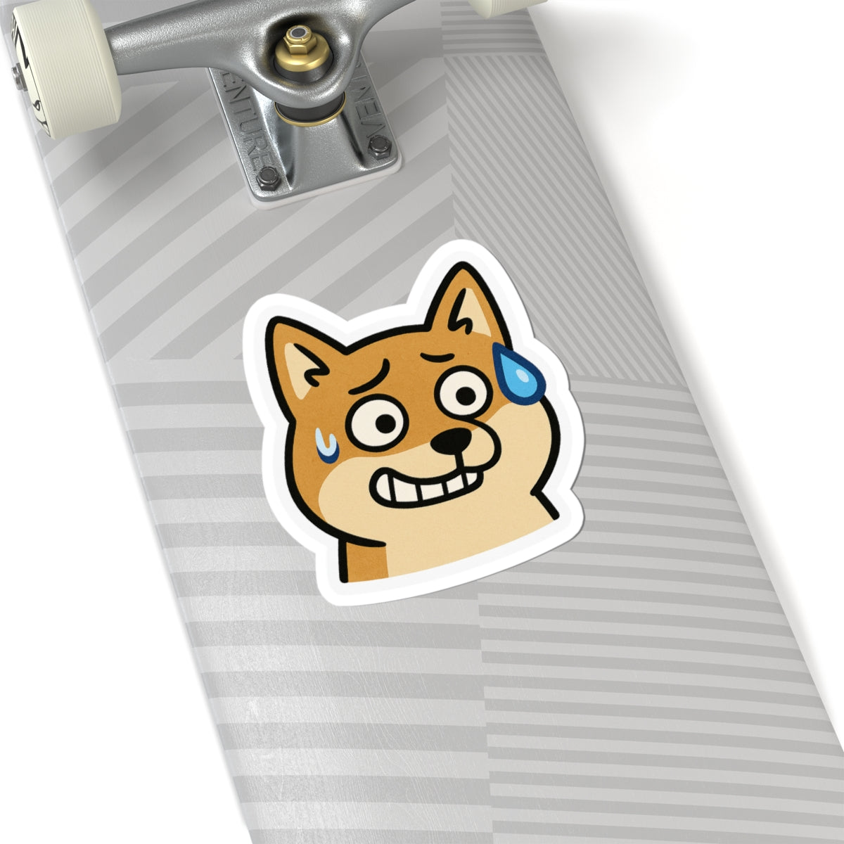 Funny Dog Emoji Stickers, Cute Pet Lover Decals, Laptop Stickers, Water Bottle Decor, Gift for Animal Lovers, Shiba Inu Stickers