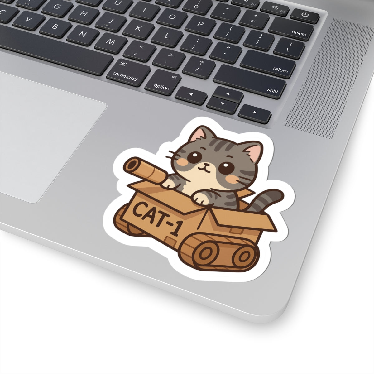 Selva Collection – Cute Chibi Cat Stickers 005 - Cute Cat Tank Stickers, Adorable Cat Art, Fun Planner Décor, Gift for Cat Lovers, Kid's Party Favors, Laptop Stickers