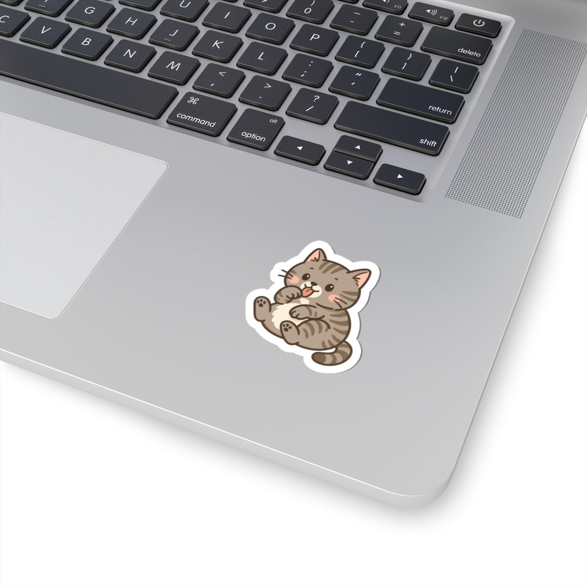 Selva Collection – Cute Chibi Cat Stickers 001 - Kiss-Cut Stickers | Playful Pet Decor, Cat Lover Gift, Laptop Stickers, Cute Animal Art, Whimsical Gift Idea