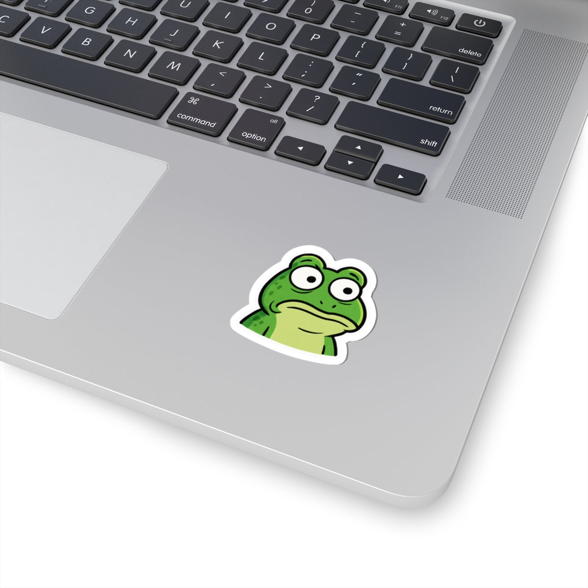 Whimsical Frog Stickers for Laptops, Water Bottles, and Decor, Cute Frog Design for Gifts, Kids, and Nature Lovers