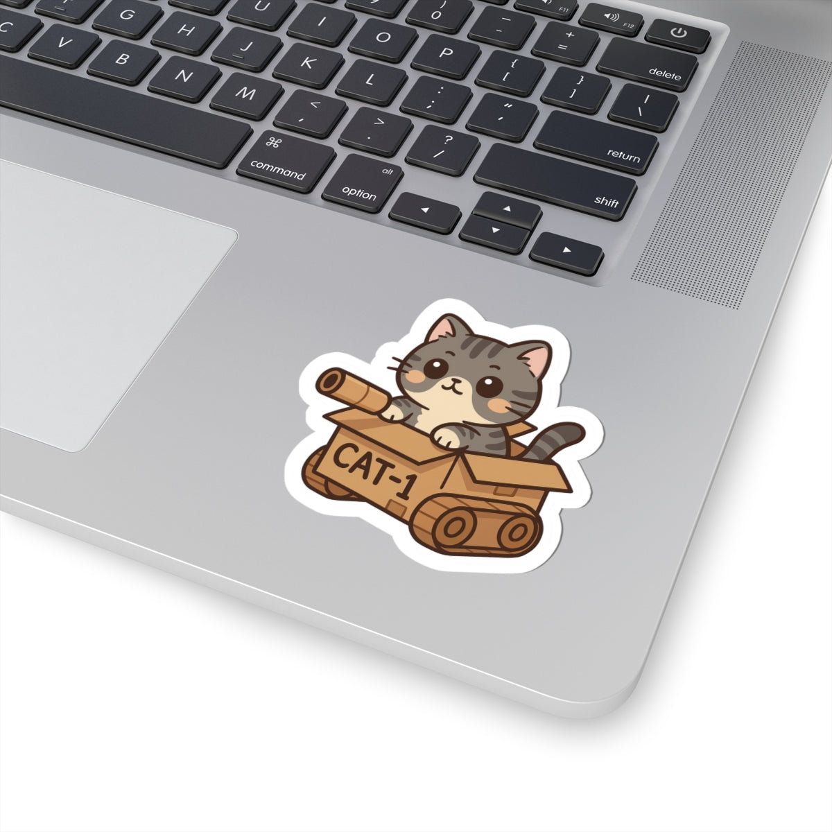 Selva Collection – Cute Chibi Cat Stickers 005 - Cute Cat Tank Stickers, Adorable Cat Art, Fun Planner Décor, Gift for Cat Lovers, Kid's Party Favors, Laptop Stickers